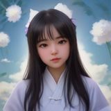 影视文化研究者苏晓雯副研究员头像，时尚知性的年轻女性学者，影视研究所办公室背景