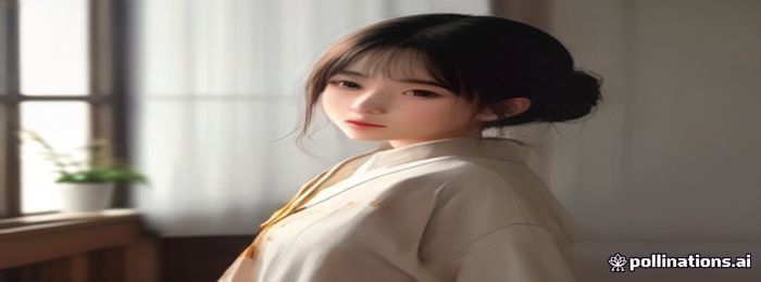 现代话剧舞台上潘金莲形象的重新诠释，女演员身着宋代服饰站于聚光灯下，舞台背景为抽象水墨投影，现代与传统交融的视觉冲击